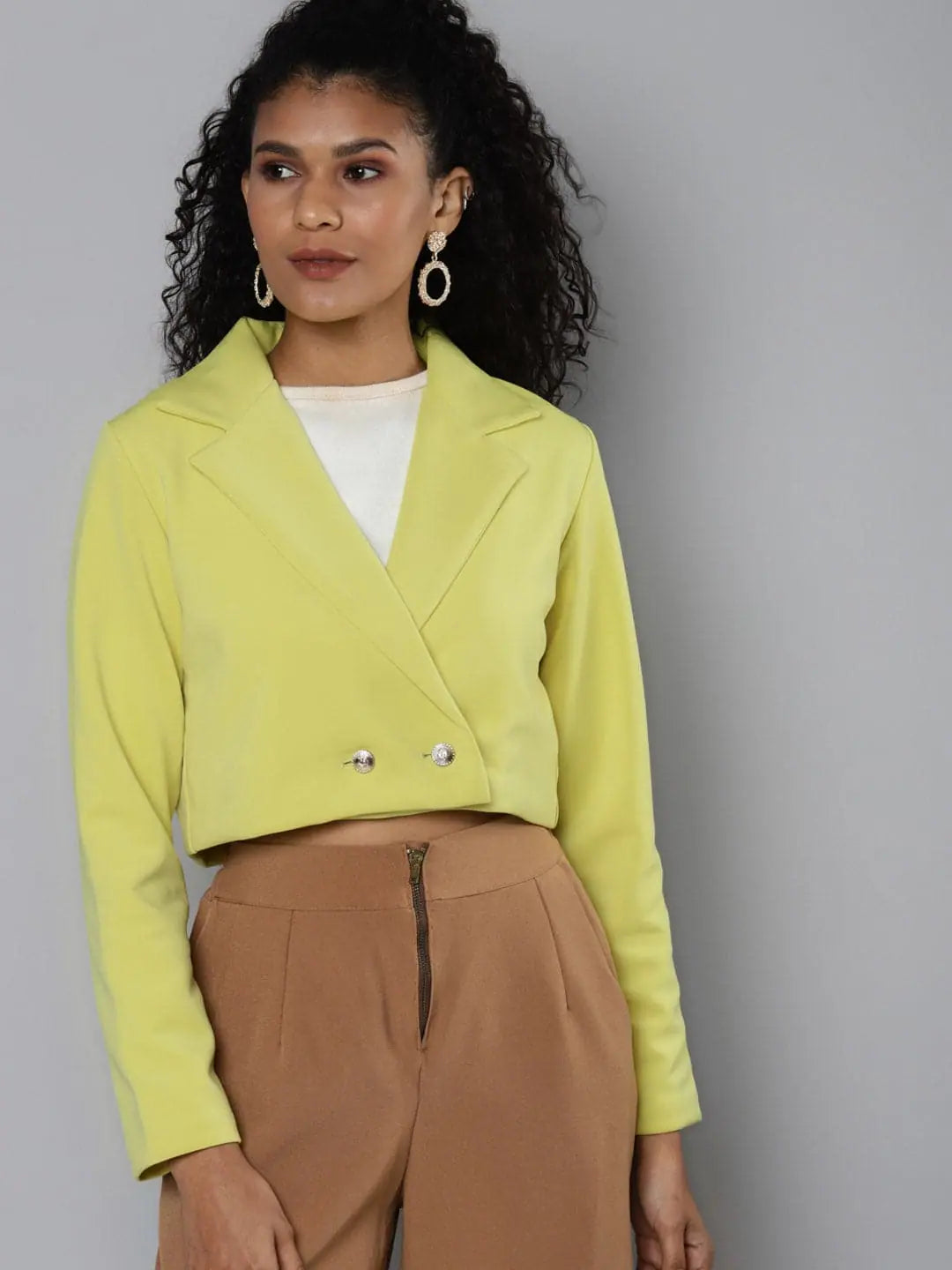Women Solid Yellow Full Sleeve Jacket Print Jacket Jacquard Jacket Embroidered Jacket Women Solid Yellow Full Sleeve Jacket Print Jacket Jacquard Jacket Embroidered Jacket