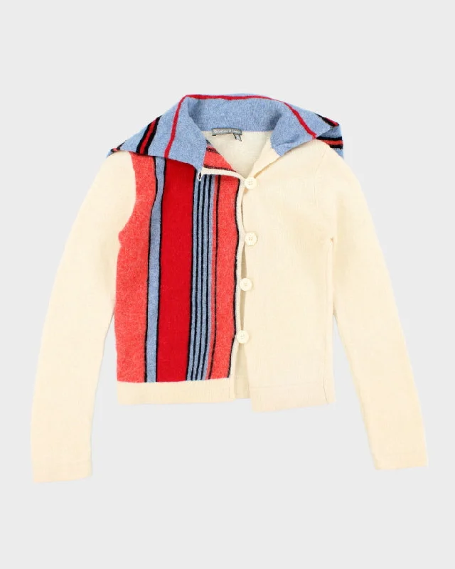 Vintage Tristian & Iseut Wool Knit Cardigan - S Zippered Front Buttoned Front Snap Front Vintage Tristian & Iseut Wool Knit Cardigan - S Zippered Front Buttoned Front Snap Front