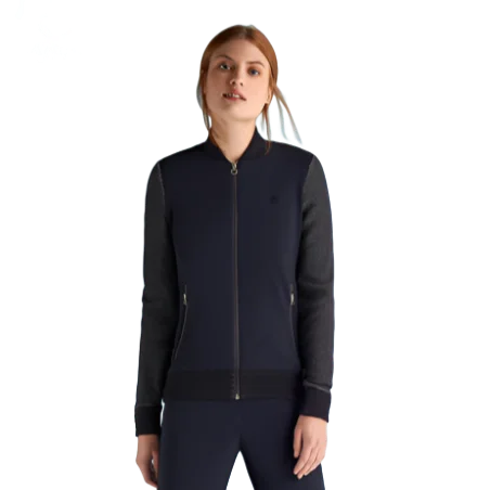 Cavalleria Toscana Knit Jersey Zip Cardigan Cable Knit Ribbed Knit Lace Knit