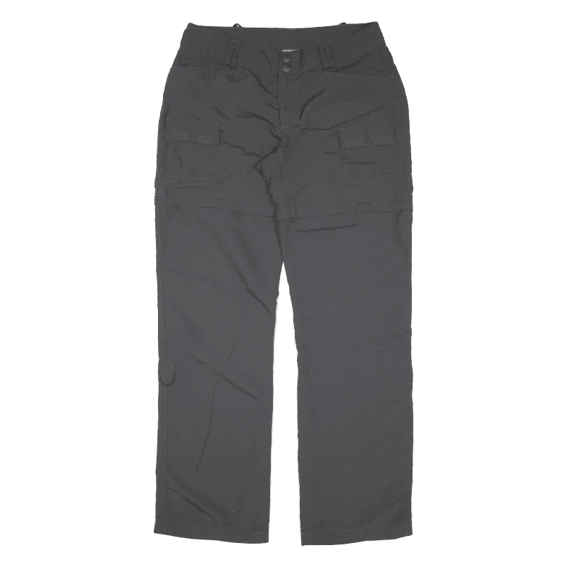 THE NORTH FACE Zip-Off Womens Trousers Grey Loose Straight Nylon W33 L33 Trousers Bridal Satin THE NORTH FACE Zip-Off Womens Trousers Grey Loose Straight Nylon W33 L33 Trousers Bridal Satin