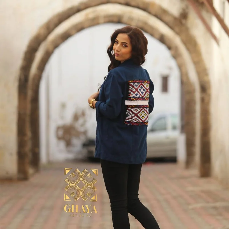 Kilim and Jean Jacket Faux Fur Jacket Real Fur Jacket Shearling Jacket