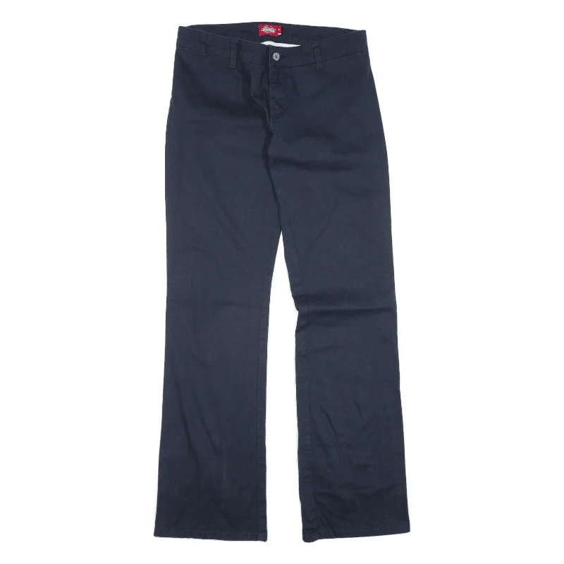 DICKIES Workwear Trousers Blue Regular Bootcut Womens W30 L31 Trousers Timeless Classic DICKIES Workwear Trousers Blue Regular Bootcut Womens W30 L31 Trousers Timeless Classic