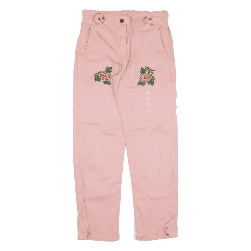MAHARISHI Trousers Pink Regular Straight Womens W28 L28 Trousers versatile functional MAHARISHI Trousers Pink Regular Straight Womens W28 L28 Trousers versatile functional