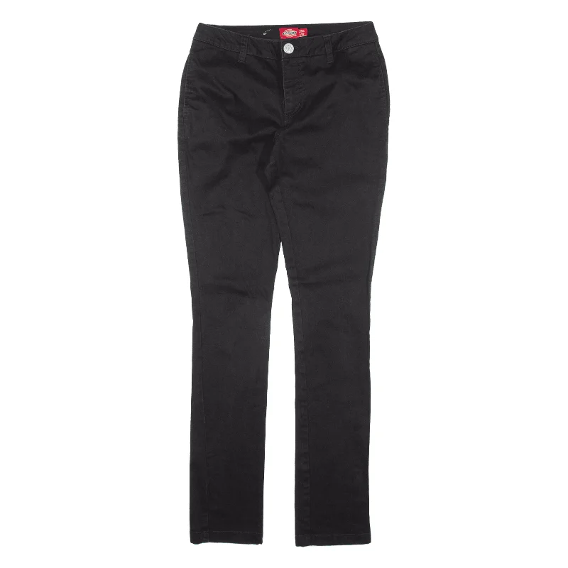 DICKIES Workwear Trousers Black Slim Skinny Womens W26 L31 Trousers Occasion Special DICKIES Workwear Trousers Black Slim Skinny Womens W26 L31 Trousers Occasion Special
