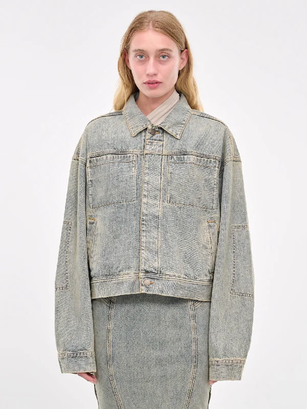 Gem Denim Jacket (ES2427SW-SURFACE-WAVE) Corduroy Jacket Velvet Jacket Brocade Jacket Gem Denim Jacket (ES2427SW-SURFACE-WAVE) Corduroy Jacket Velvet Jacket Brocade Jacket