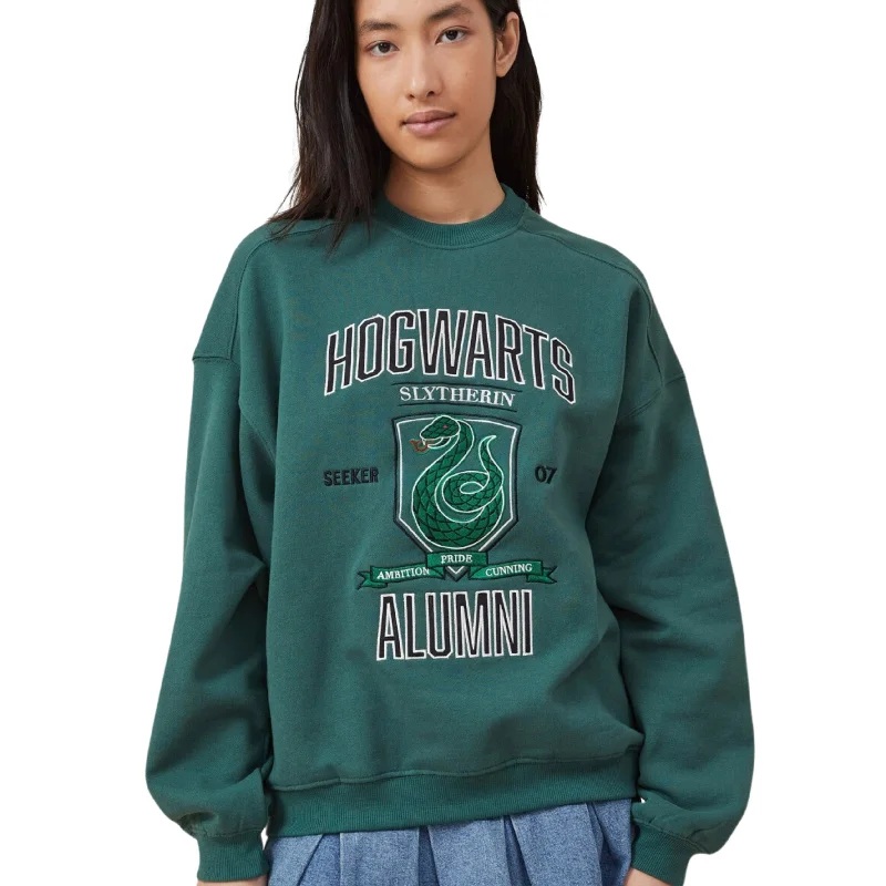 COTTON ON - Harry Potter Crew Sweatshirt Hoodie with Elastic Cuffs Stretchable Comfortable COTTON ON - Harry Potter Crew Sweatshirt Hoodie with Elastic Cuffs Stretchable Comfortable