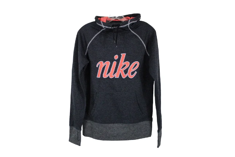 Nike Therma-Fit Gray Hoodie | S Hoodie with Pattern Geometric Abstract