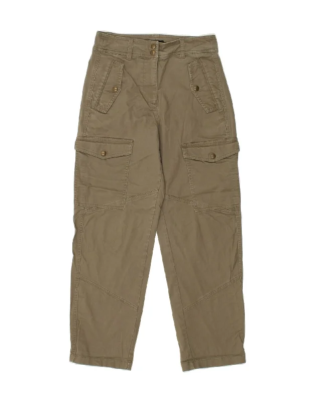J. CREW Womens Straight Cargo Trousers US 0 XS W26 L26 Khaki Cotton Cropped Trousers Casual Linen J. CREW Womens Straight Cargo Trousers US 0 XS W26 L26 Khaki Cotton Cropped Trousers Casual Linen