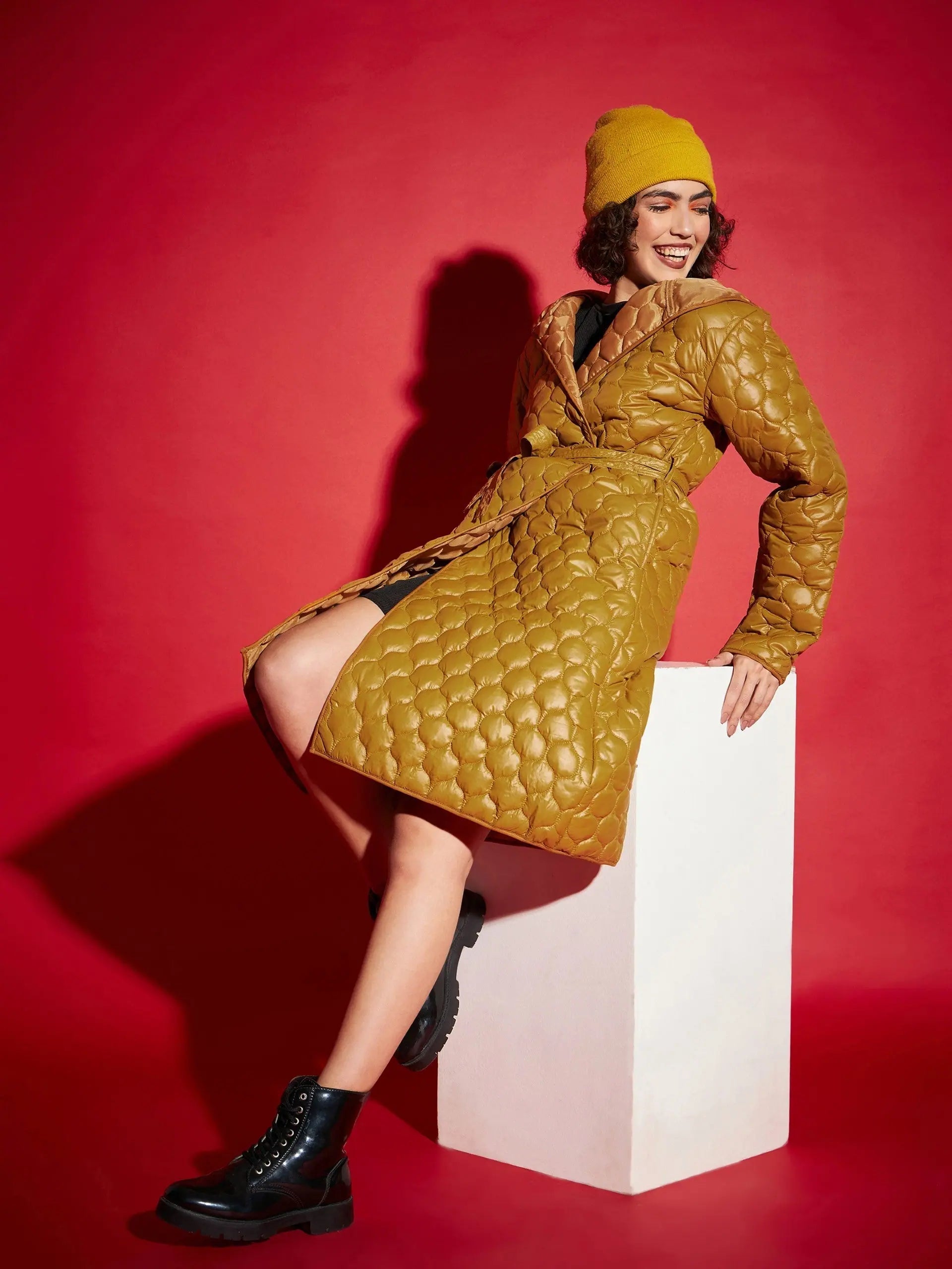 Women Solid Standard Mustard Full Sleeve Jacket Satin Jacket Silk Jacket Chiffon Jacket Women Solid Standard Mustard Full Sleeve Jacket Satin Jacket Silk Jacket Chiffon Jacket