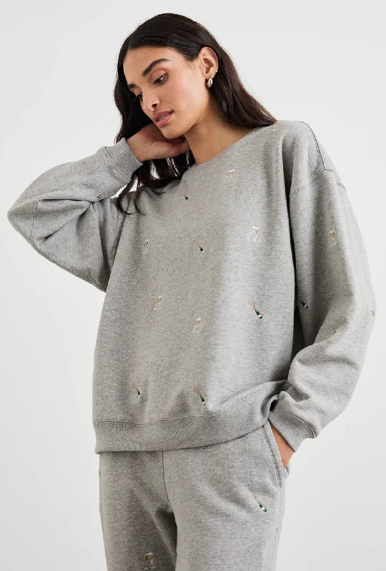 Champagne Sweatshirt Hoodie with Fur Luxurious Winter