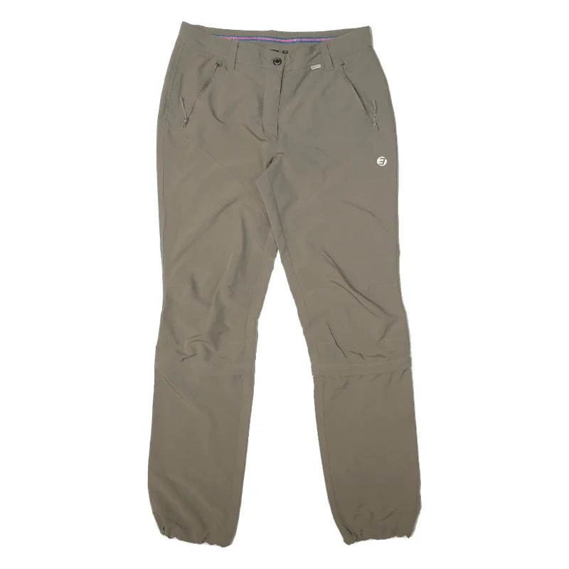 ICEPEAK Outdoor Detachable Leg Womens Trousers Beige Slim Tapered W32 L32 Trousers Fleece Cozy ICEPEAK Outdoor Detachable Leg Womens Trousers Beige Slim Tapered W32 L32 Trousers Fleece Cozy