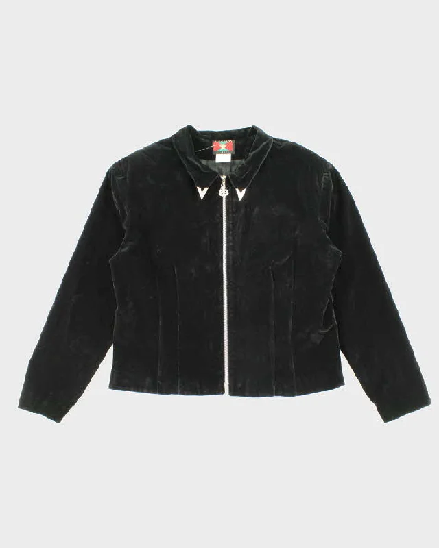 Vintage 90s Five Star by Roper Velvet Jacket - L Embroidered Jacket Appliqued Jacket Beaded Jacket Vintage 90s Five Star by Roper Velvet Jacket - L Embroidered Jacket Appliqued Jacket Beaded Jacket
