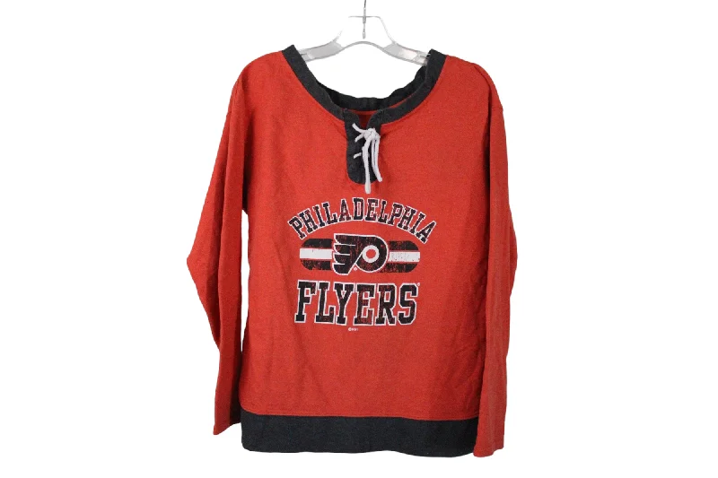 NHL Philadelphia Flyers Sweatshirt | M Hoodie with Emblem Brand Identity