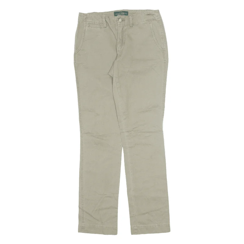 LAUREN RALPH LAUREN Newbury Chino Trousers Beige Slim Straight Womens W28 L32 Trousers Modern Contemporary LAUREN RALPH LAUREN Newbury Chino Trousers Beige Slim Straight Womens W28 L32 Trousers Modern Contemporary