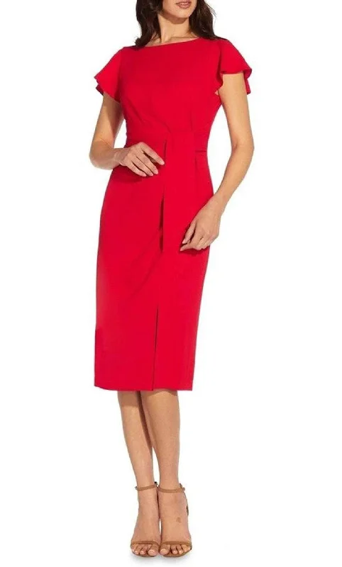Adrianna Papell AP1D104792 - Flutter Sleeve Slit Evening Dress Tunics Favorite customer Adrianna Papell AP1D104792 - Flutter Sleeve Slit Evening Dress Tunics Favorite customer