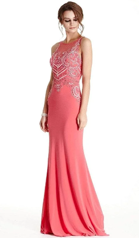 Aspeed Design - Halter Beaded Evening Dress L1779 Tunics Lace romantic