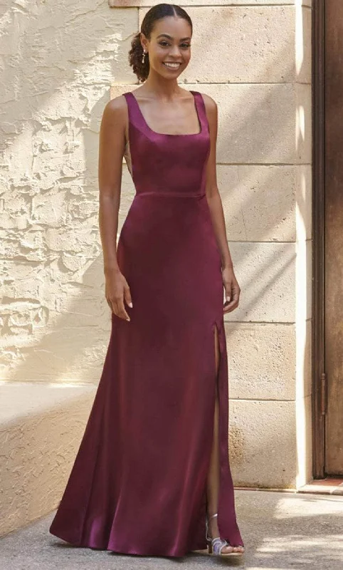 Christina Wu Celebration 22143 - Square Satin Evening Dress Tunics Fleece cozy