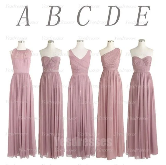 dusty pink bridesmaid dresses long mismatched chiffon cheap elegant custom wedding party dress Tunics Corduroy durable dusty pink bridesmaid dresses long mismatched chiffon cheap elegant custom wedding party dress Tunics Corduroy durable