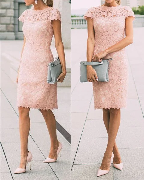 dusty pink bridesmaid dresses short 2020 lace applique cheap elegant mermaid wedding party dress Tunics Trousers formal dusty pink bridesmaid dresses short 2020 lace applique cheap elegant mermaid wedding party dress Tunics Trousers formal