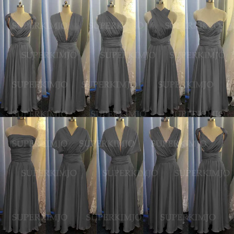 grey bridesmaid dresses convertible long cheap satin custom infinite gray wedding party dresses Tunics Distressed trendy grey bridesmaid dresses convertible long cheap satin custom infinite gray wedding party dresses Tunics Distressed trendy