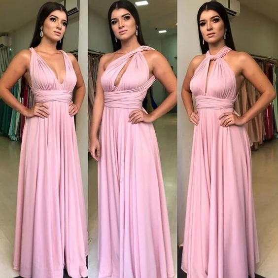 long bridesmaid dresses 2020 chiffon convertible elegant simple infinite wedding party dresses 2021 Peplum Ruffle Cocktail long bridesmaid dresses 2020 chiffon convertible elegant simple infinite wedding party dresses 2021 Peplum Ruffle Cocktail
