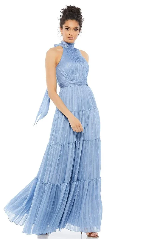 Mac Duggal Evening - 70168D High Neck A-Line Evening Dress Tunics Floral girly