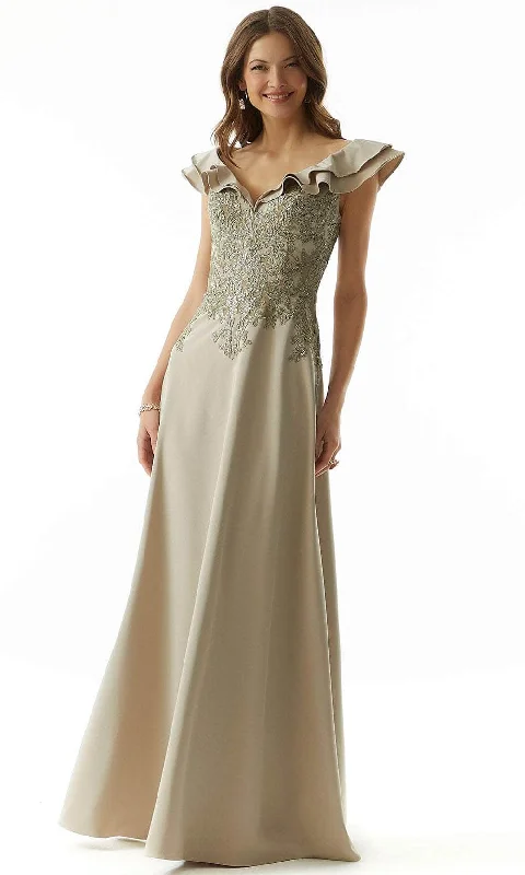 MGNY by Mori Lee 73025 - Embroidered A-line Evening Dress Tunics Evening elegant