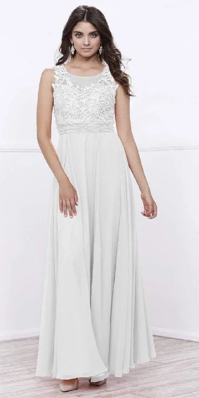 Nox Anabel Sheer Appliques Chiffon Evening Dress Tunics Versatile functional