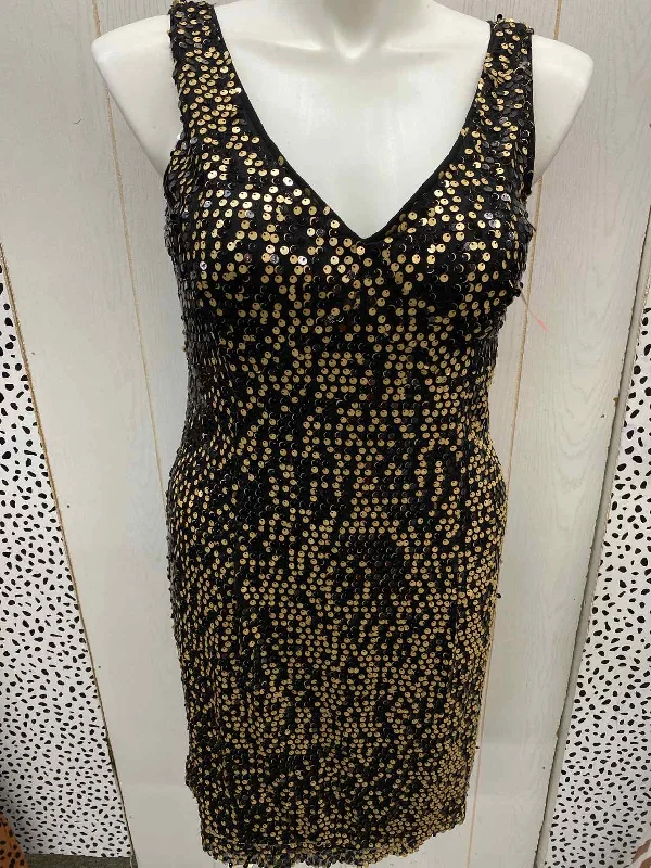 AB Studio Black Womens Size 16 Dress