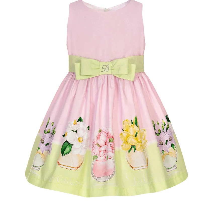 BALLOON CHIC - Flower Vase Dress - Pink
