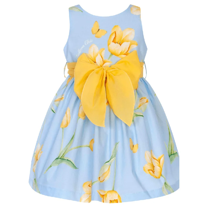 BALLOON CHIC - Tulip Dress - Blue