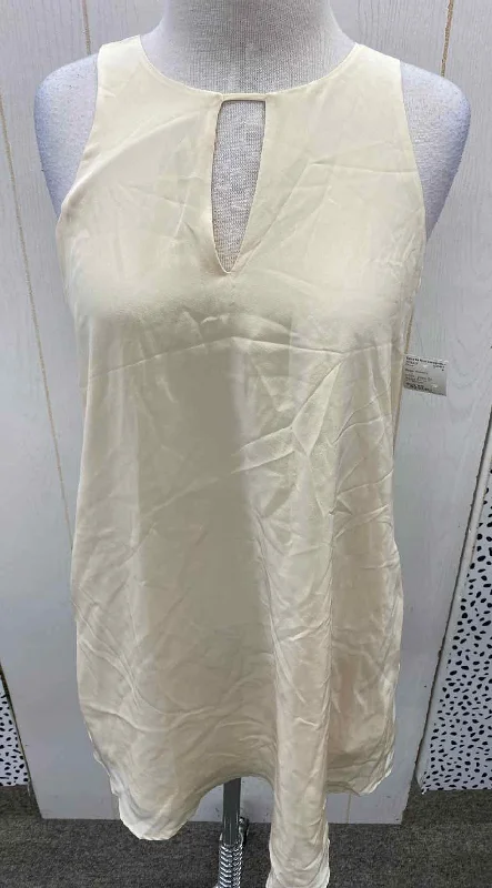 Beige Womens Size XS Dress