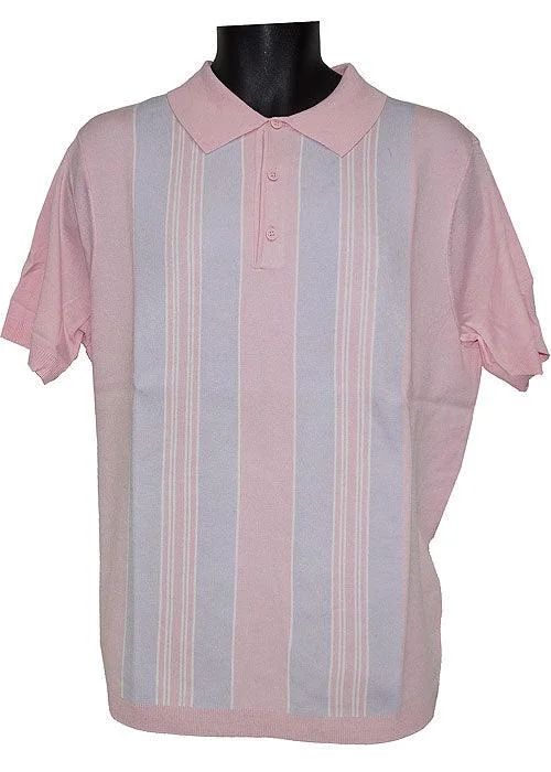 Cigar Shirt # LP242 Pink Knit Fabric Woven Fabric Fleece Fabric