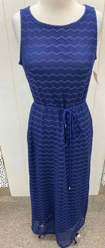 Covington Blue Womens Size 6 Dress
