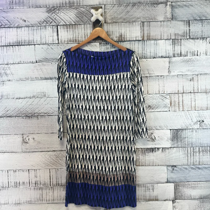 Diane Von Furstenburg Size 4 3/4 sleeve dress
