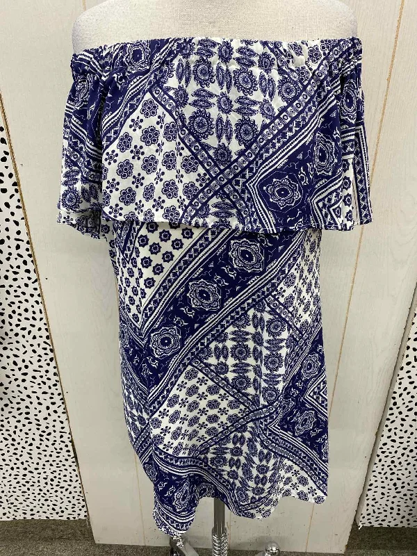 Emerald Sundae Blue Womens Size 6 Dress
