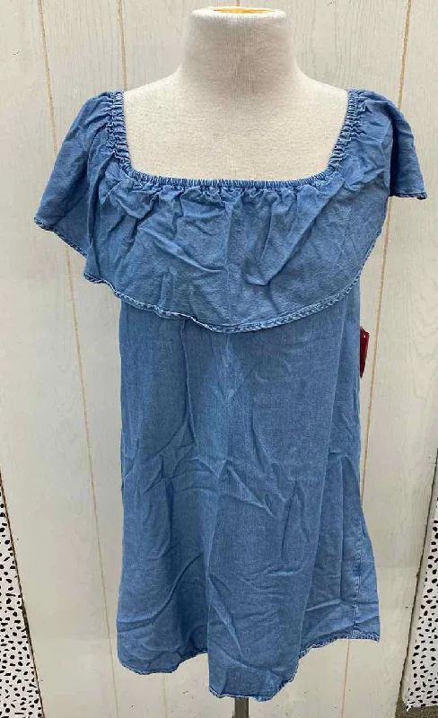 Forever 21 Blue Womens Size 6/8 Dress