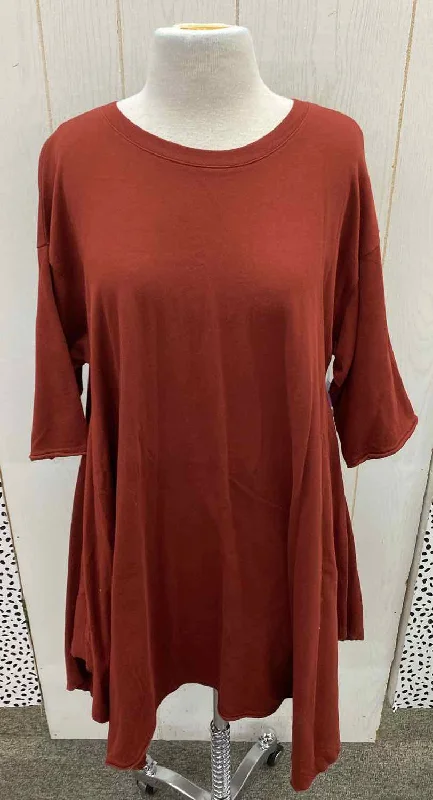Free People Burgundy Womens Size S/M Dress