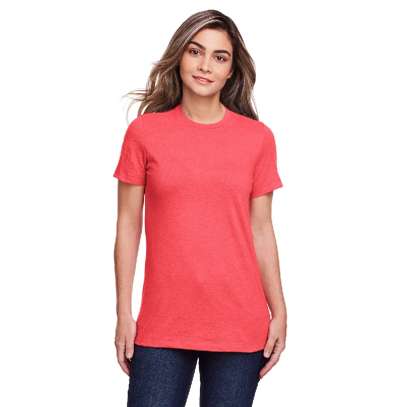 Gildan Women's Red Mist Softstyle CVC T-Shirt Lace Blend Ribbed Blend Corduroy Blend Gildan Women's Red Mist Softstyle CVC T-Shirt Lace Blend Ribbed Blend Corduroy Blend