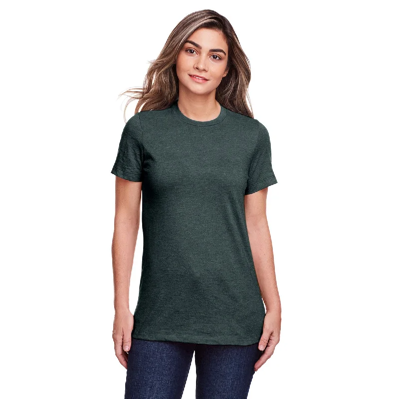 Gildan Women's Steel Blue Softstyle CVC T-Shirt Lace Blend Ribbed Blend Corduroy Blend Gildan Women's Steel Blue Softstyle CVC T-Shirt Lace Blend Ribbed Blend Corduroy Blend