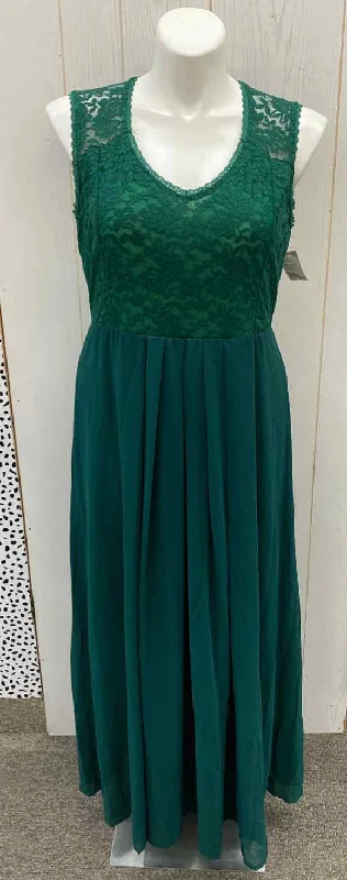 Green Womens Size 2X Dress