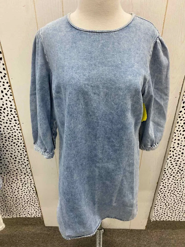 H&M Blue Womens Size 8/10 Dress