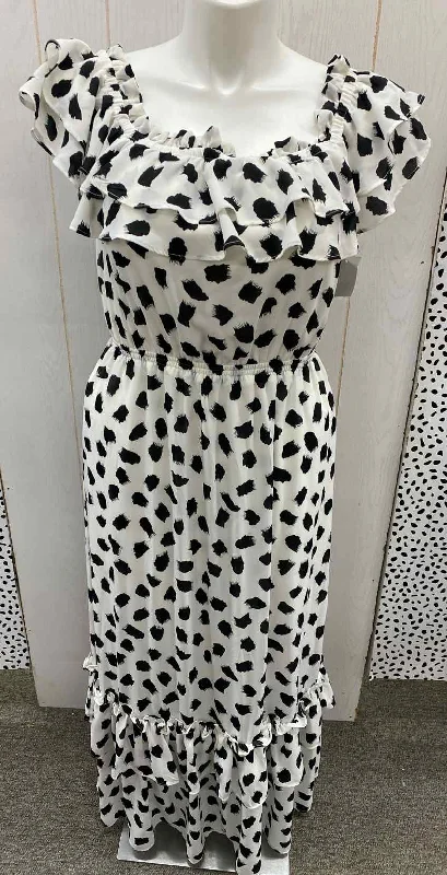 Lane Bryant White Womens Size 10/12 Dress