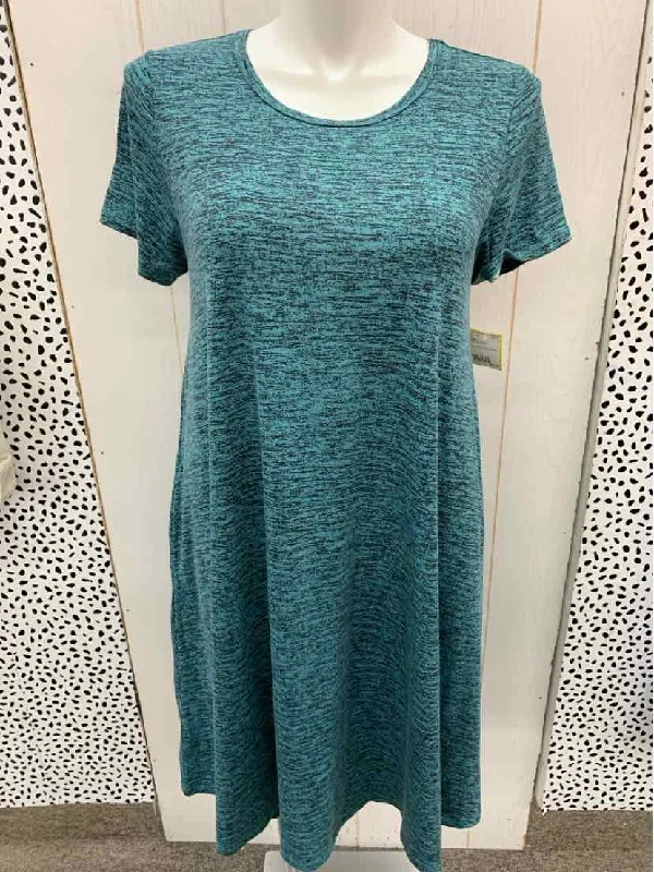 Lularoe Teal Womens Size 12/14 Dress