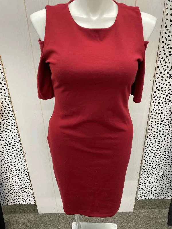 Michael KORS Burgundy Womens Size 12 Dress