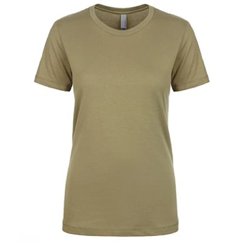 Next Level Women's Light Olive Boyfriend Tee Satin Fabric Silk Fabric Chiffon Fabric Next Level Women's Light Olive Boyfriend Tee Satin Fabric Silk Fabric Chiffon Fabric