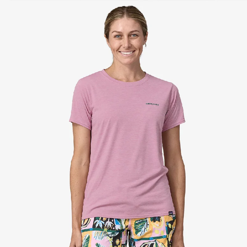 Patagonia Cap Cool T-Shirt - Boardshort Logo: Milkweed Mauve Faux Fur Fabric Real Fur Fabric Shearling Fabric Patagonia Cap Cool T-Shirt - Boardshort Logo: Milkweed Mauve Faux Fur Fabric Real Fur Fabric Shearling Fabric