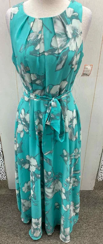 R&K Originals Teal Womens Size 10 Dress