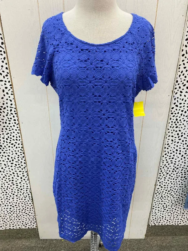 RN Studio Blue Womens Size 10 Dress