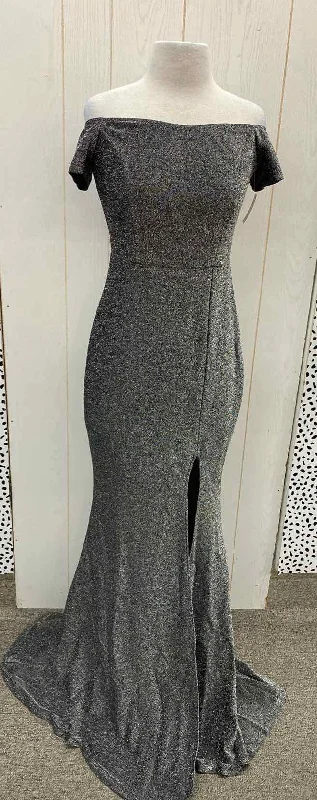 Silver Womens Size 2/4 Dress